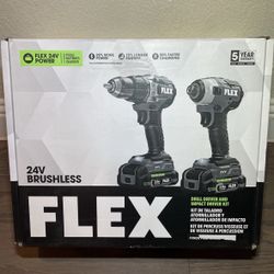 FLEX 24V Brushless Drill & Impact Driver Combo 
