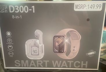 Smart watch and ear buds 8-1