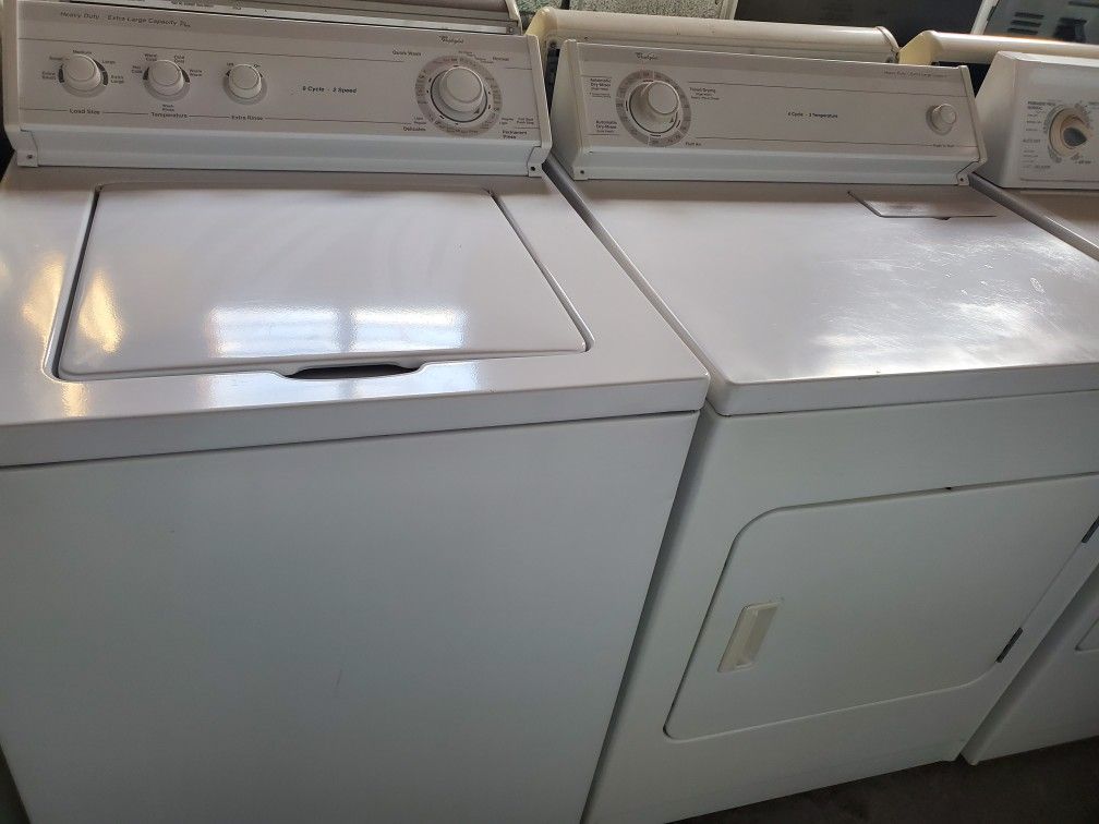 Washer and dryer set perfect condition