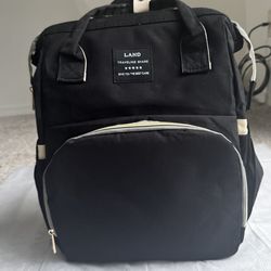 Baby Bundle Offer – Travel Crib + Baby Carrier + Diaper Bag – $50 (Moving Sale)