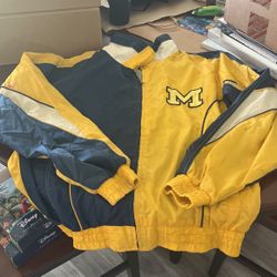 Vintage Michigan Windbreaker 