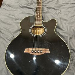Ibanez Acoustic Electric Bass.