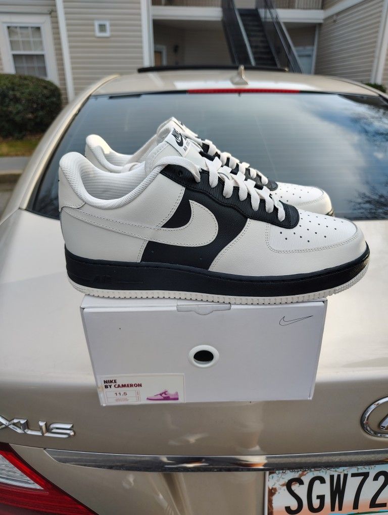 $120 Local Pickup Nike Air Force 1 Low Made By You Away Raiders Edition Size 11.5 OG Boxl No Trades Price Is Firm