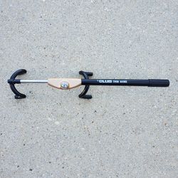 The Club Twin Hooks Steering Wheel Lock Tough Security Universal Fit