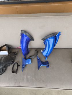 2007-08 Yamaha R1 AIRDUCT PLASTICS FAIRINGS