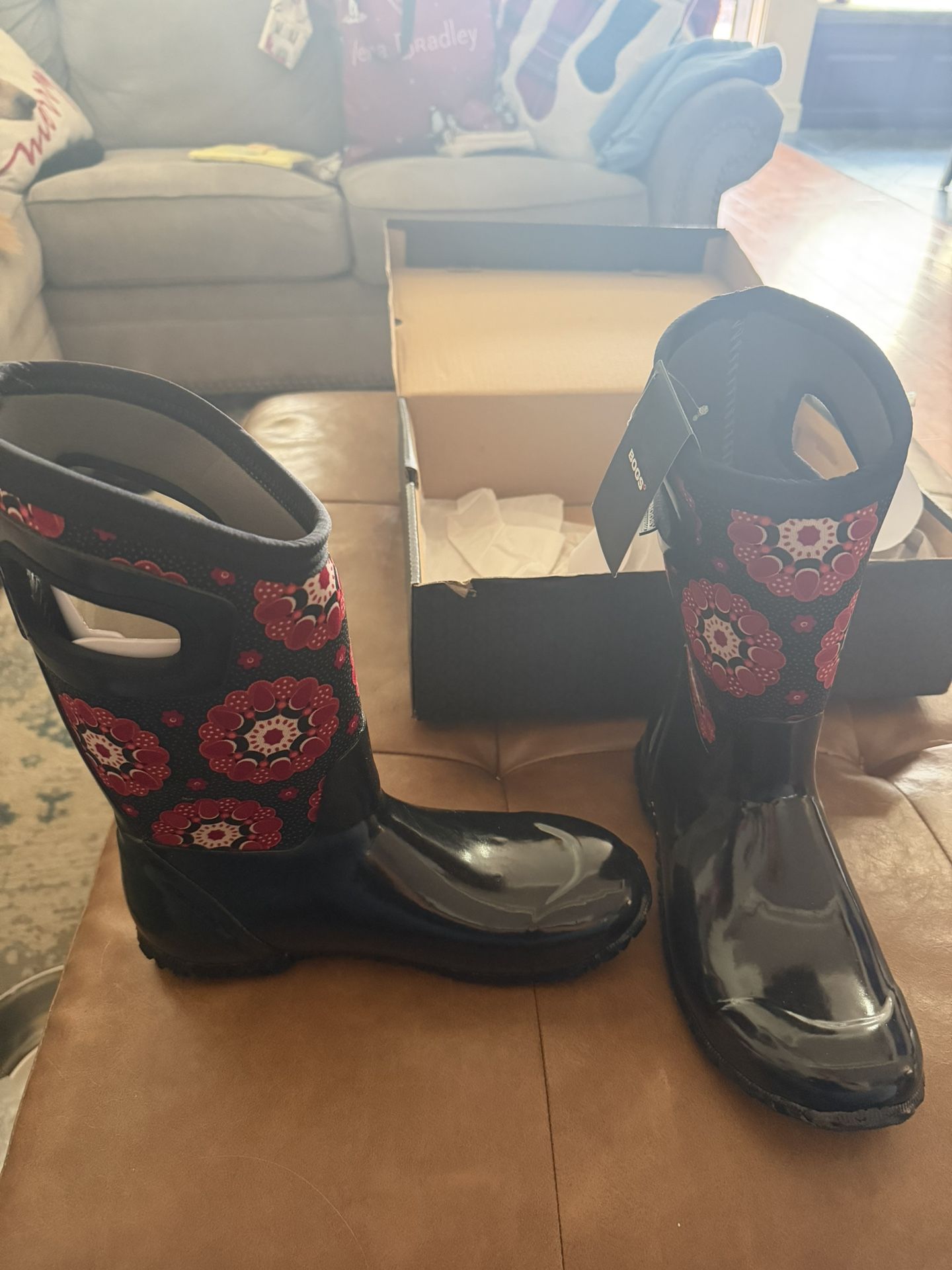 Bogs Rain Boots Girls Size 5