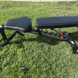 Inspire Fitness SCS Weight Bench With Leg Extension 
