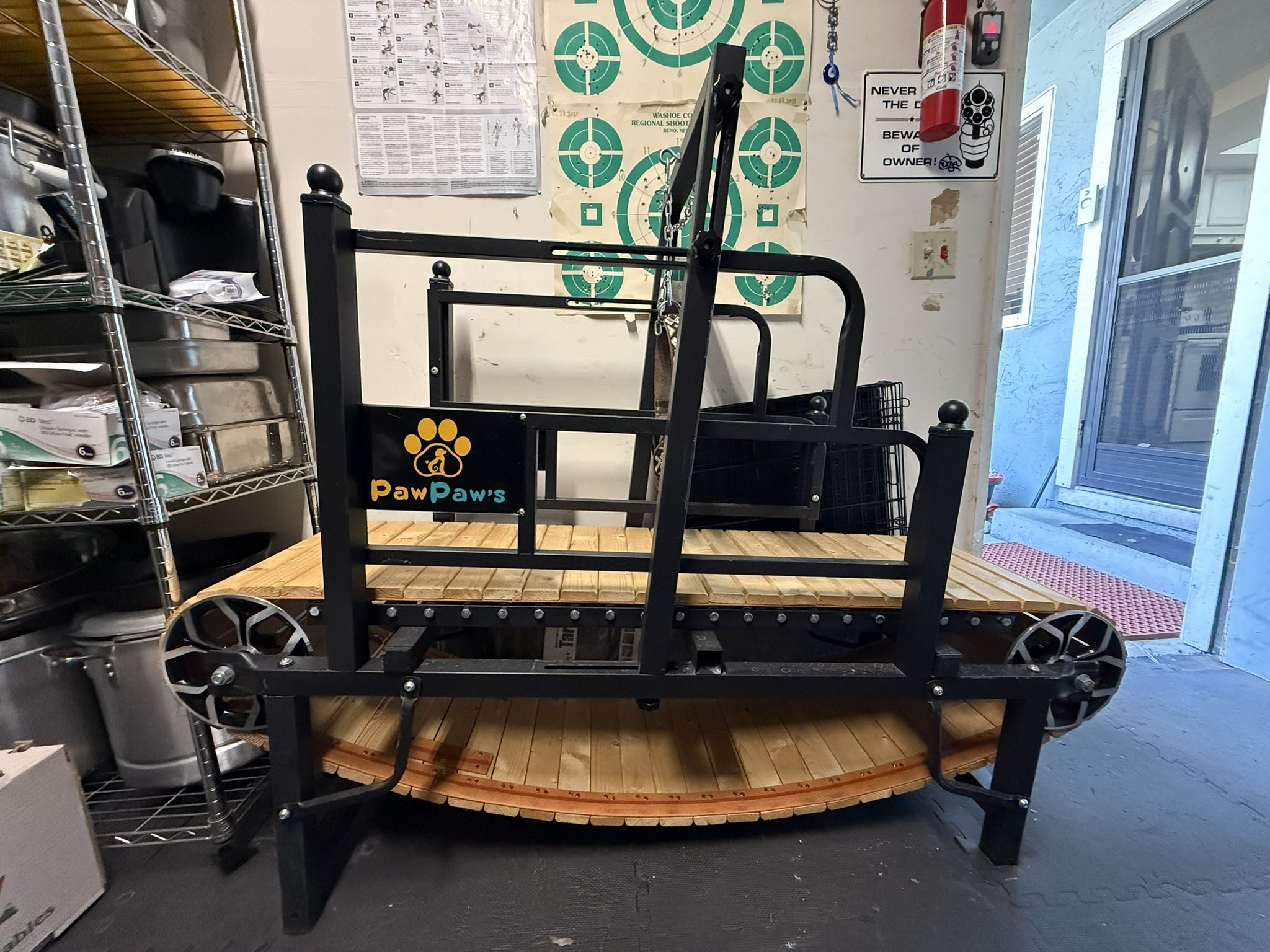 PawPaw's Large & Medium Dog Treadmill - Indoor & Outdoor Use, Up to 220 lbs