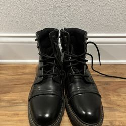 Mens Black Boots 10.5