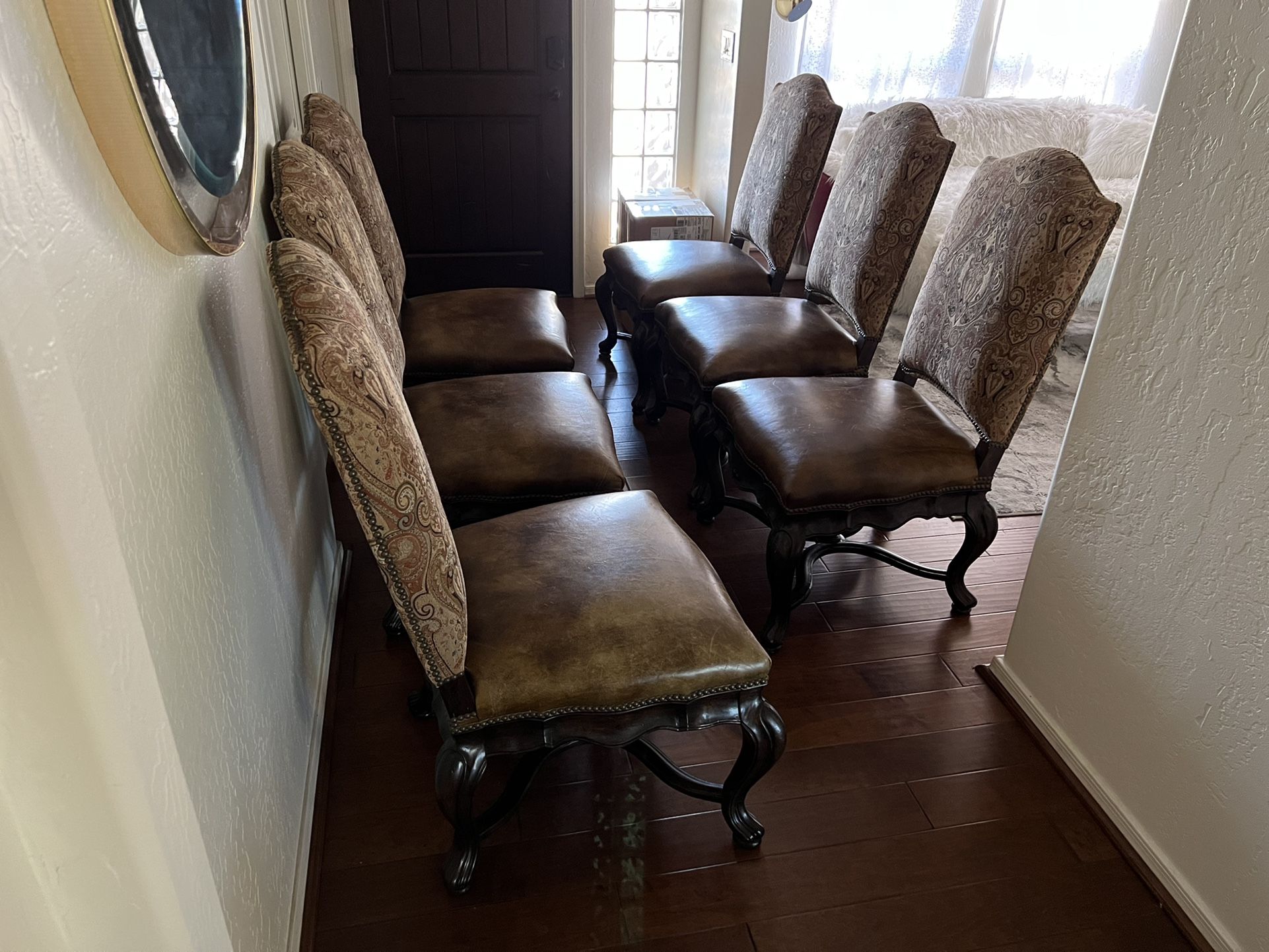 antique luxury dining chairs decor classic estate sale rustic furniture