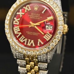 2 Tone Rolex Watch 