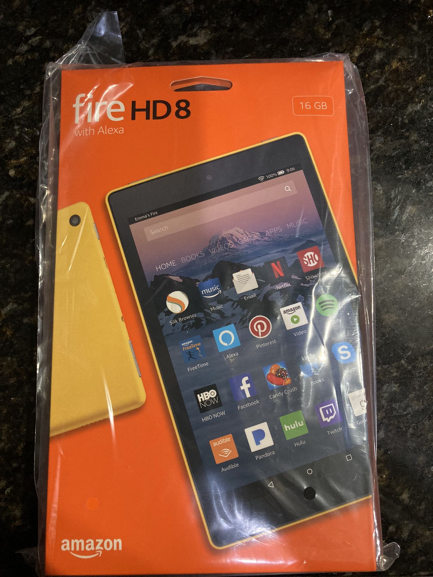 Amazon HD 8 Fire Tablet 7th Generation. 