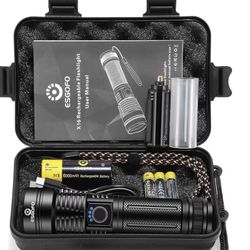 Esgofo rechargeable flashlights