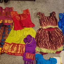Girls Traditional Wear (2t To 4t) 