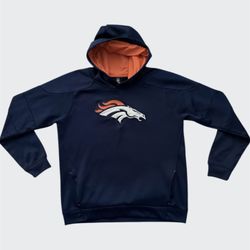 Broncos vintage NFL football youth hoodie sweatshirt Size Youth XL 20x25