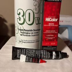 Developer And Hair Color 