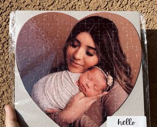Custom Heart Shaped Puzzle