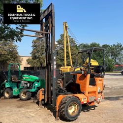 2016 Moffett M8 55.3 5,500lb Rough Terrain Forklift Truck Mounted Piggy Back