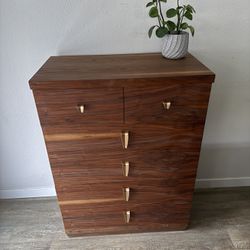 CONFIDENT dresser - tall boy - 5 drawers - mcm - Ballman-Cummings - delivery available