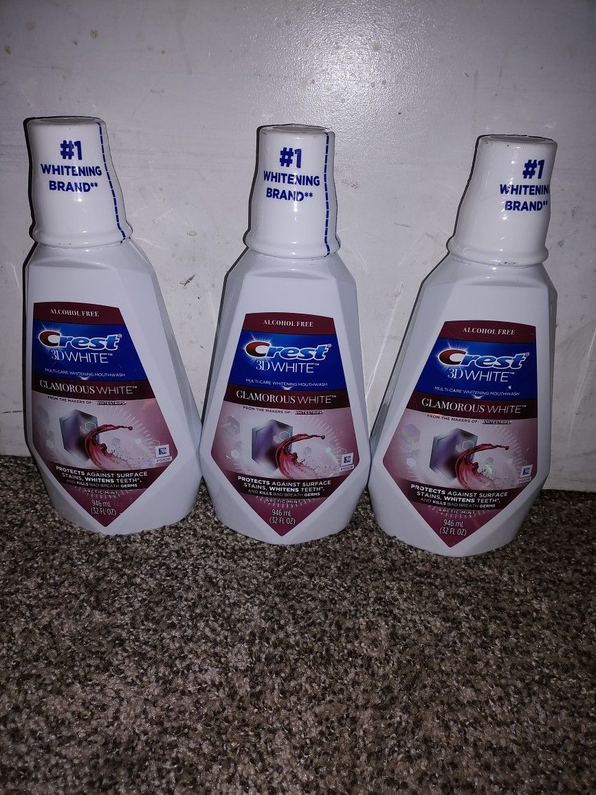 Crest 3D White Mouthwash