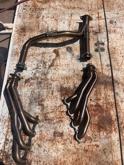 5.3 long tube headers with y pipe OBO