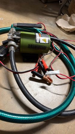 Drummond clean water transfer pump 12v