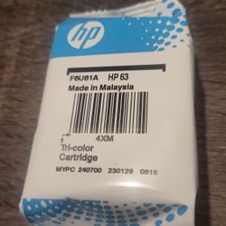 HP Tri-color 63 cartridge