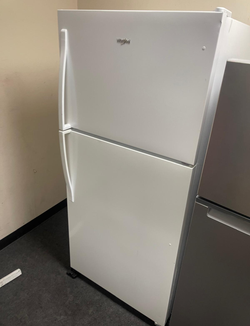 Deal: Whirlpool Refrigerator (Top Freezer) – White, Works Great
