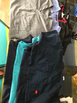 Scrub shirts