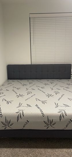 Bamboo Memory Foam King size mattress 12” inches