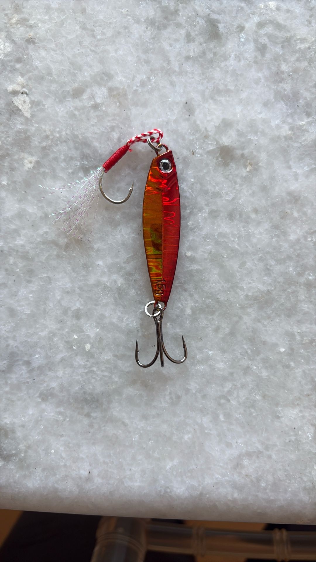 15g Orange Fishing Jig