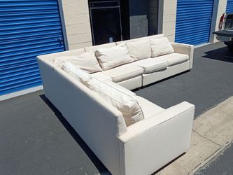 West elm sectional couch Harmony collection Delivery available