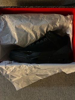 Jordan 3 black cat