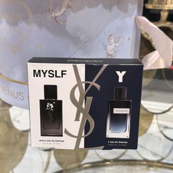 Yves Saint Laurent Men's Mini Cologne Duo Set🖤 FIRM PRICE 