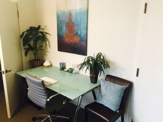 Beautiful Glass Desk