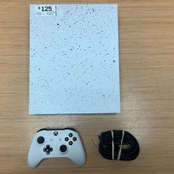 Microsoft Xbox One X + All Cords And 1 Controller