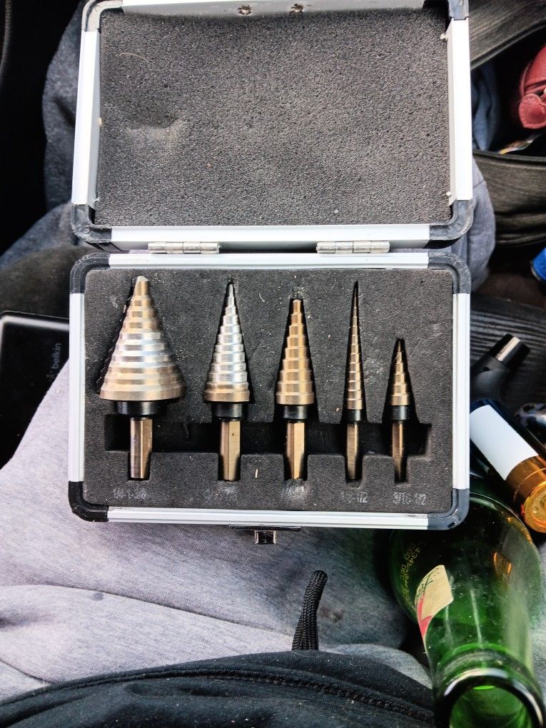 Titanium And Gold Drill Bit Set