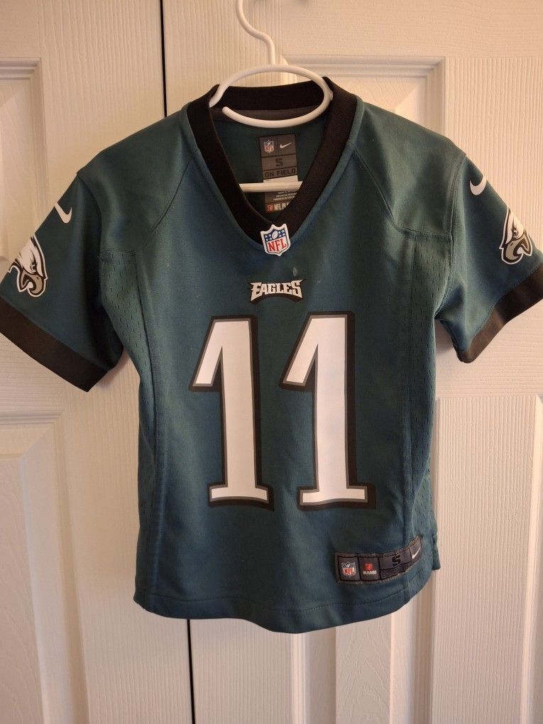 Philadelphia Eagles Wentz 11 Youth Small (4) Nfl Football Jersey