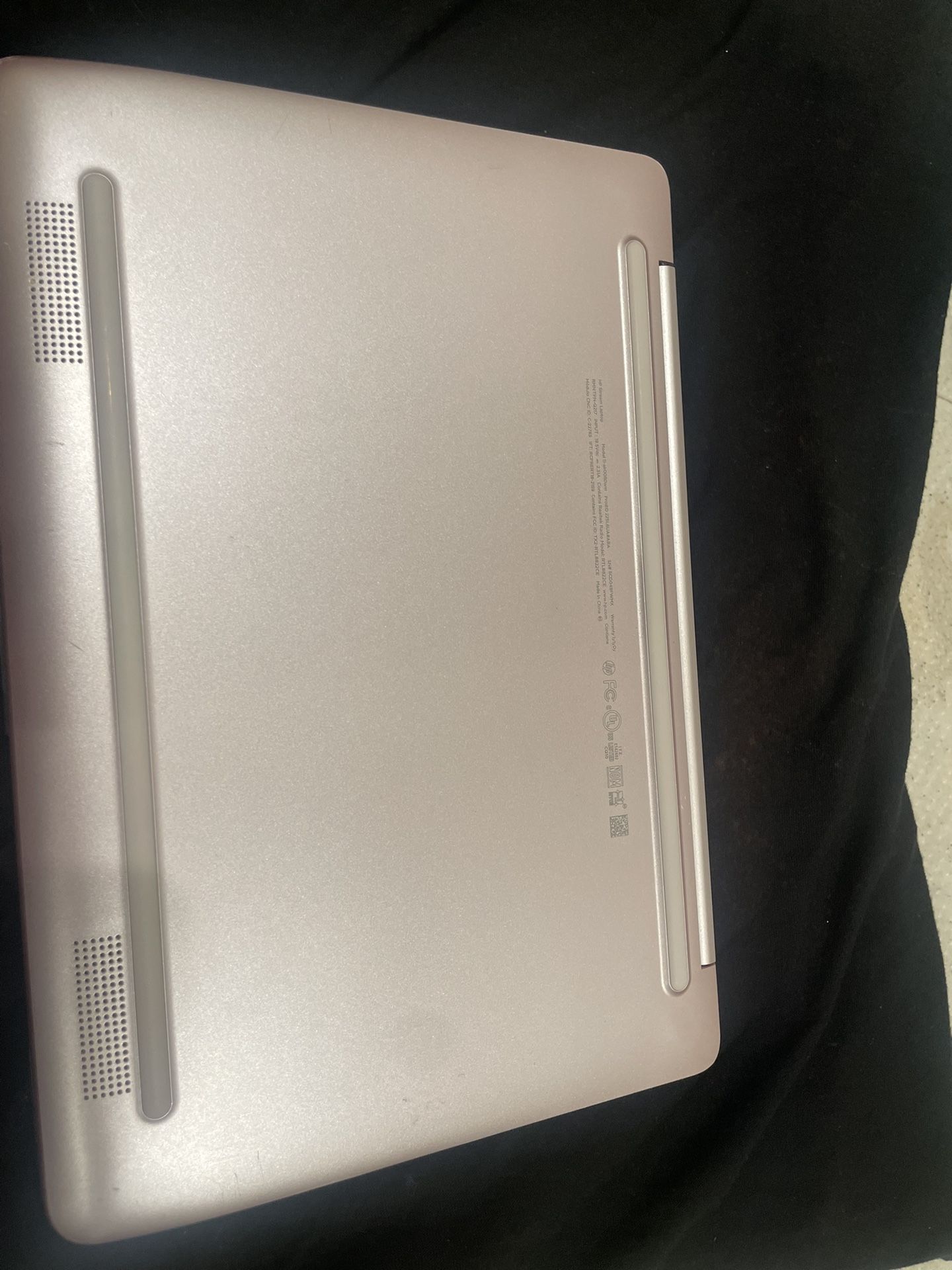 up for trades pink HP computer 