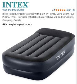 INTEX RAISED AIR BED