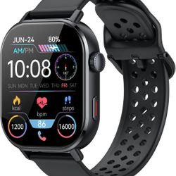 Smart Watch for Men GPS, Black 