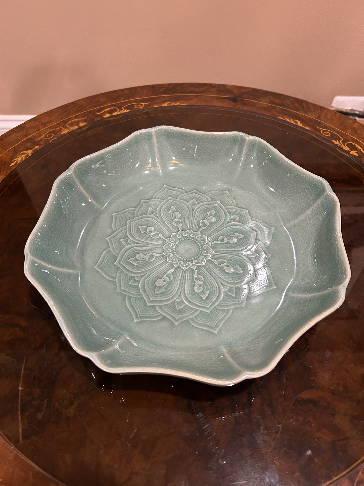 Celadon Platter
