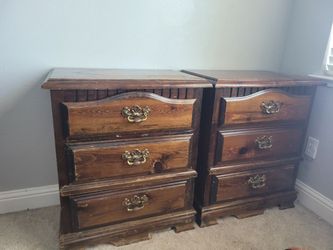 2 Vintage Night Stands