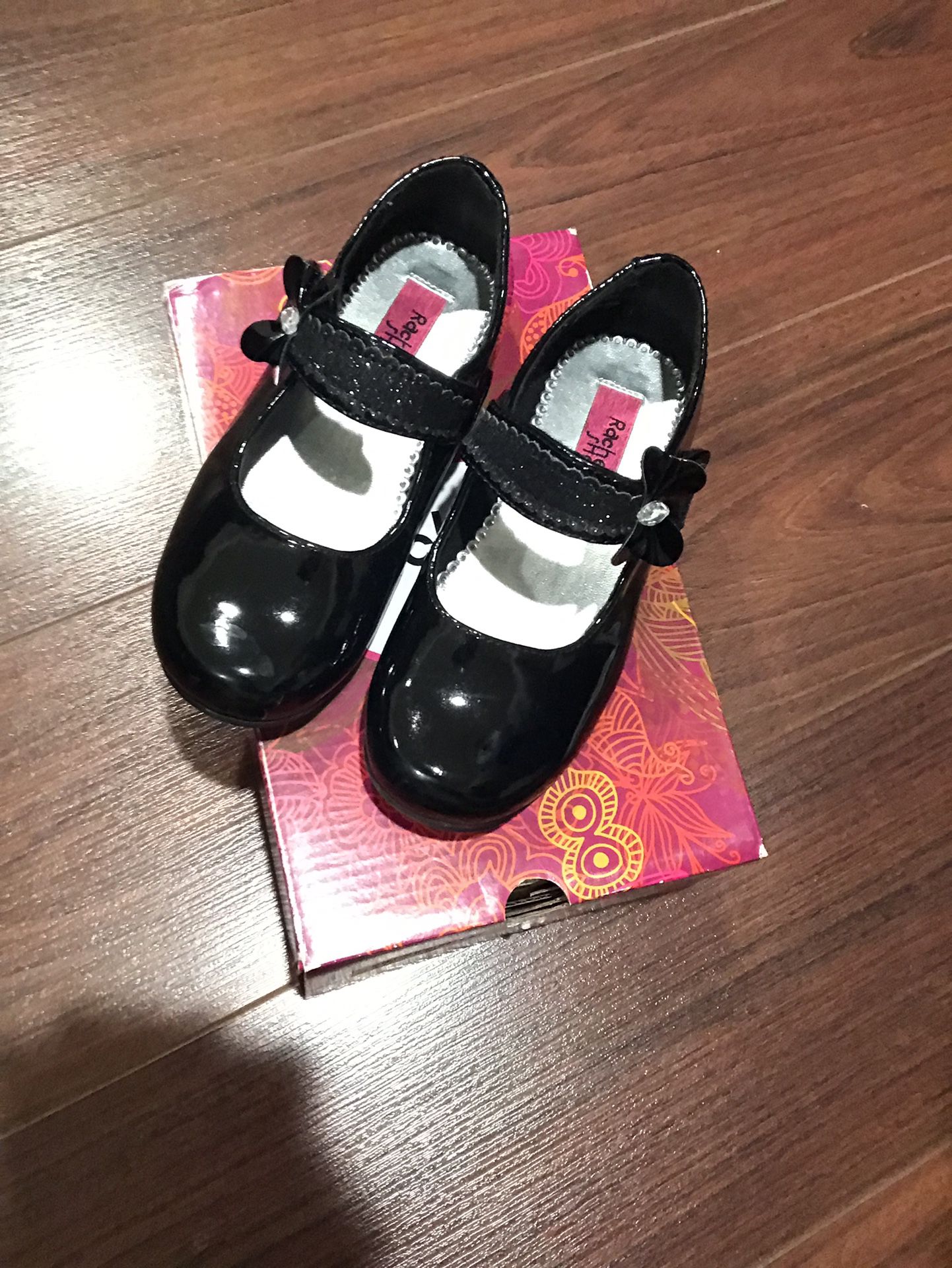 Toddler Girls Size 10 Black Mary Jane/Dress shoes