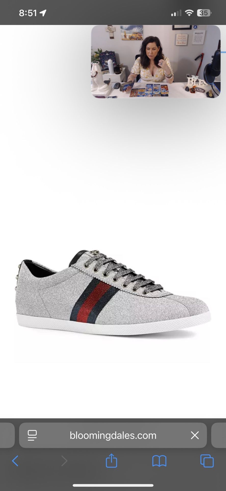 Gucci Bambi Sneakers - Like New - Size 8