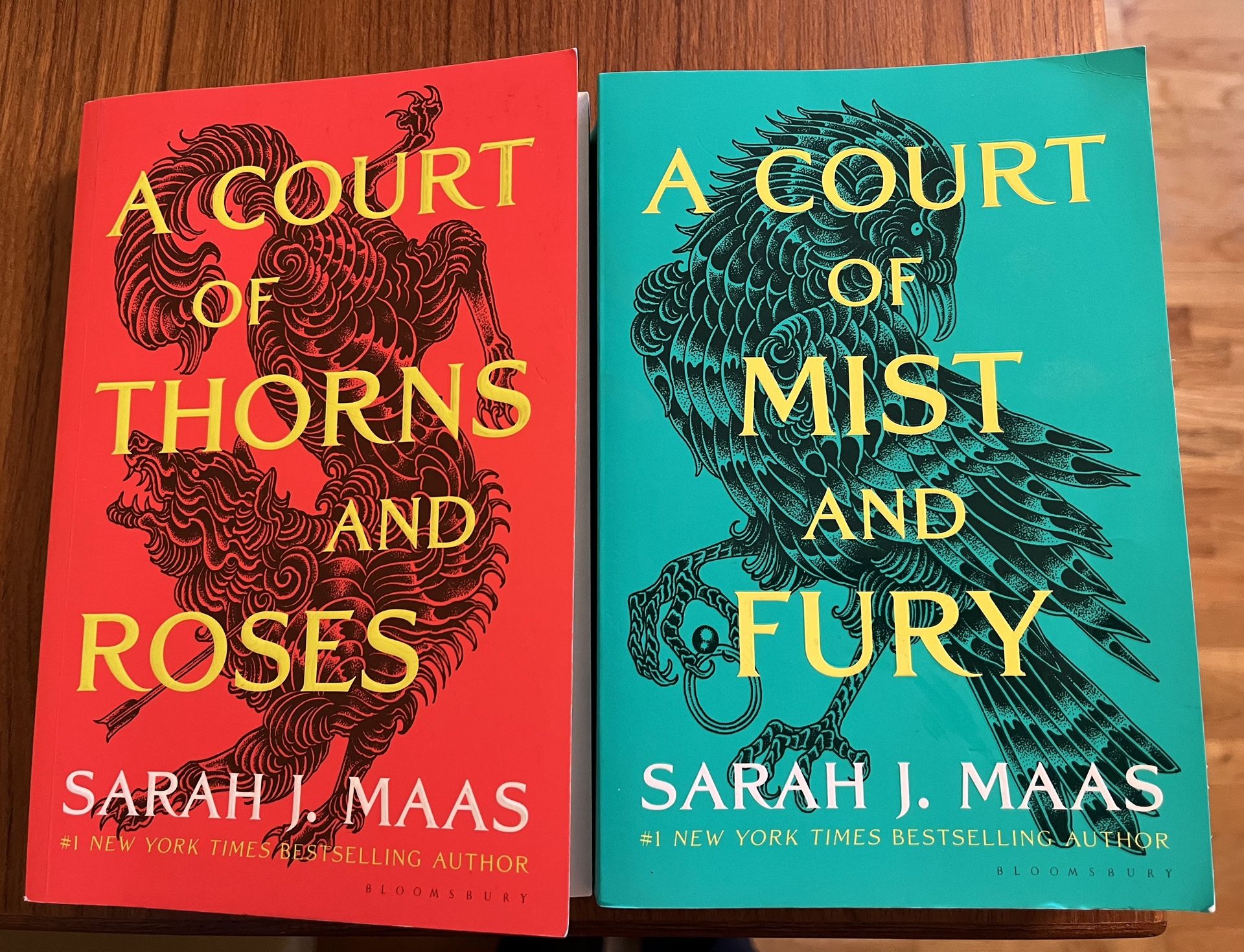 A Court of Thorns and Roses Books 1 & 2