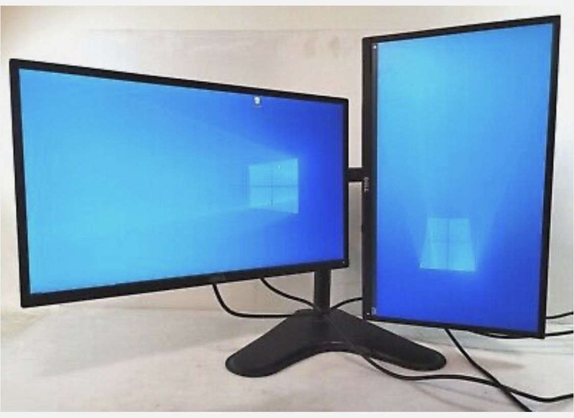 Dell P2319H IPS and Phillips Brilliance HDMI Monitors - Like New!