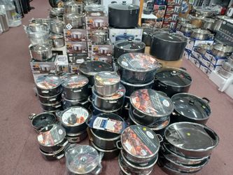 Complete Housware Products.  Toasters Blenders pots and pans airfiyer mixer juicer air conditioner and much more.