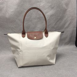 Longchamp Le Pliage Original Tote Bag size large White Paper