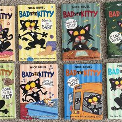 BOOKS!  Bad Kitty; Ages 7-10